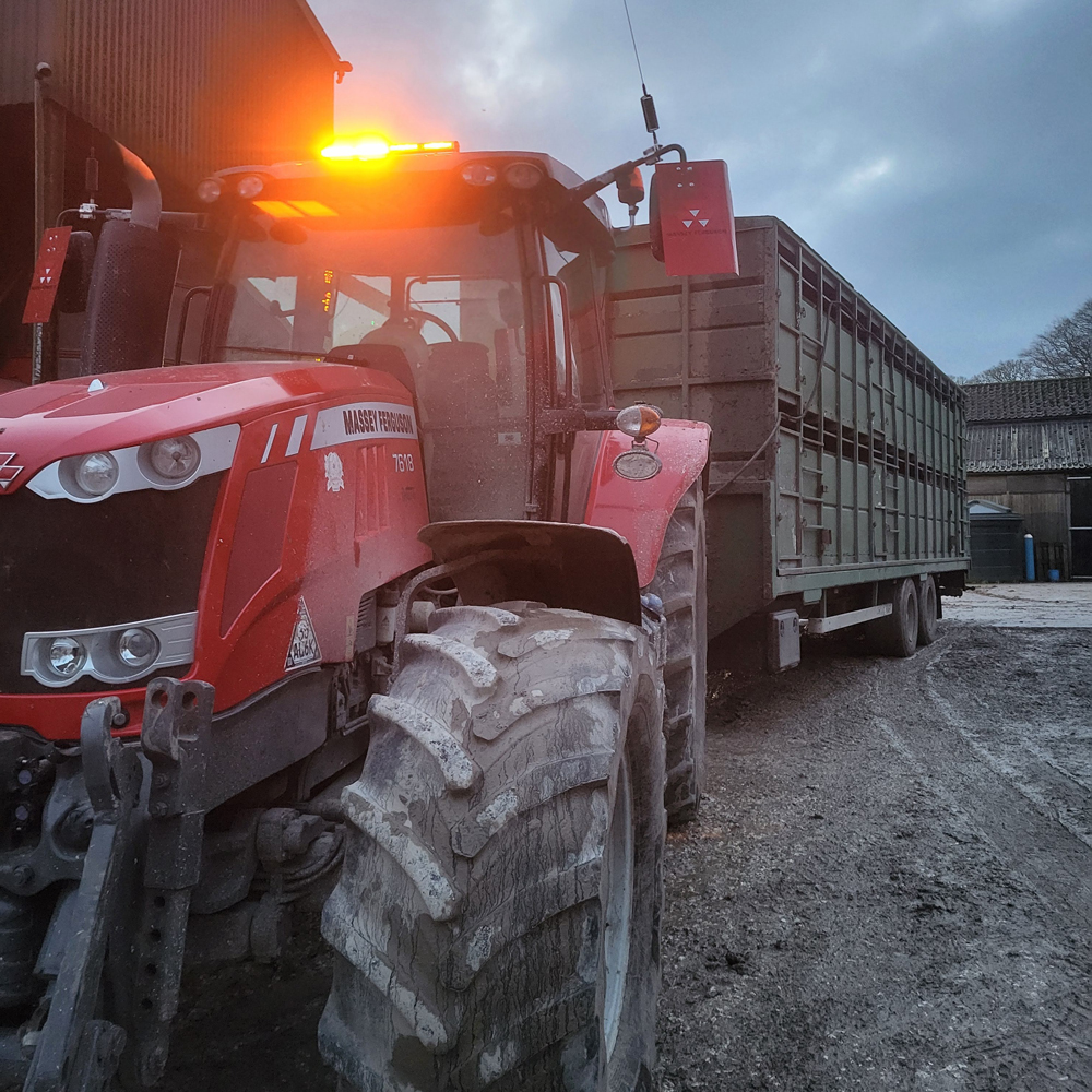 Tractor on the Farm