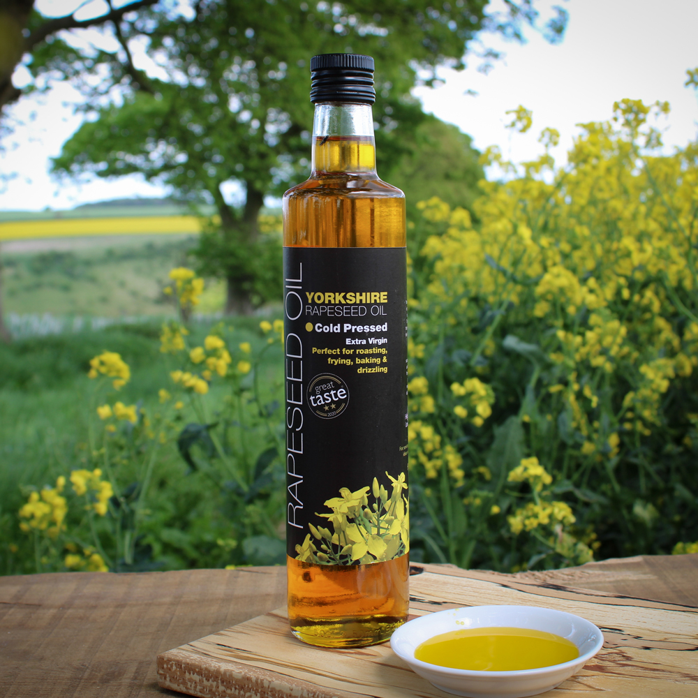 Yorkshire Rapeseed Oil - the healthy choice