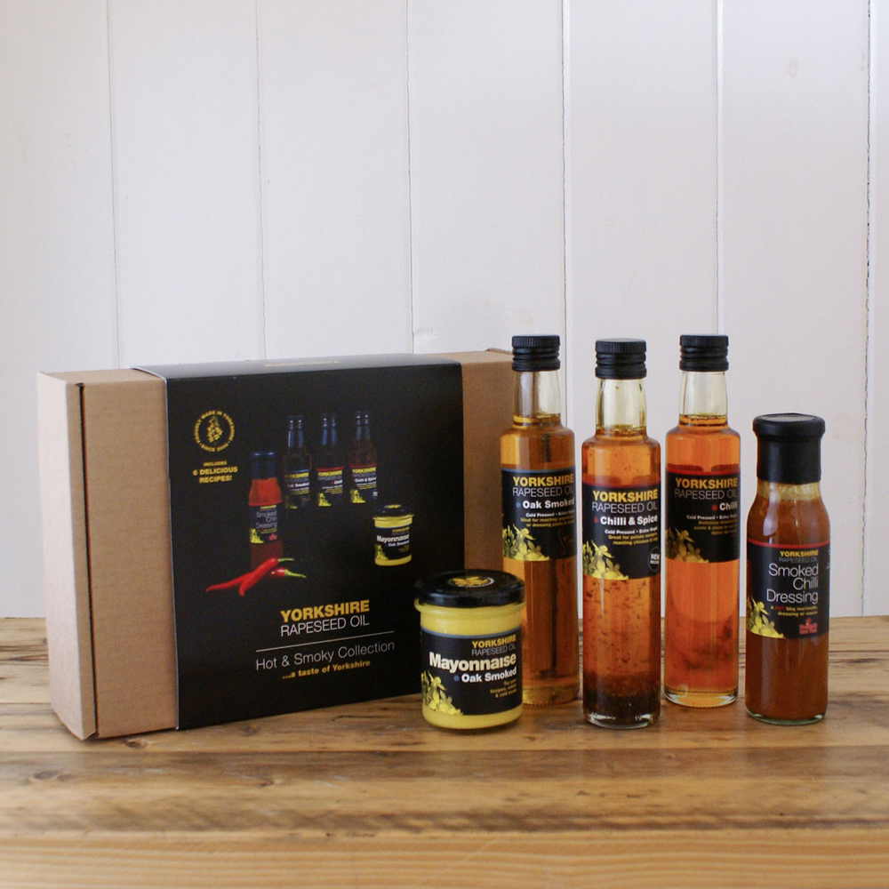 Yorkshire Rapeseed Oil Hot & Smoky Collection Yorkshire Rapeseed Oil Hot & Smoky Collection