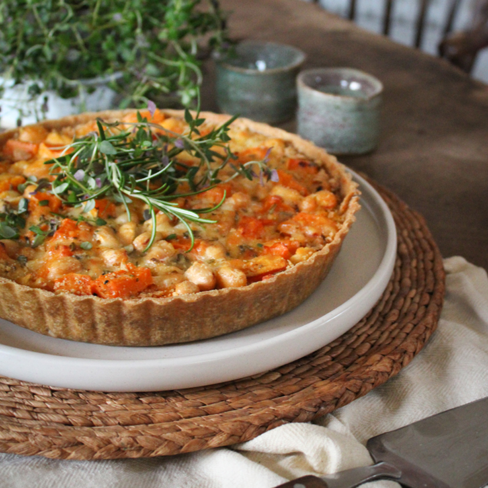 Squash & Bean Pie with Chilli & Spice