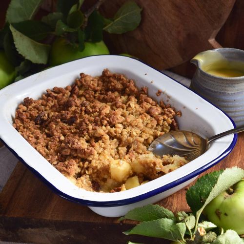 Apple & Ginger Crumble