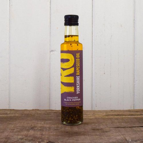 Yorkshire Rapeseed Oil with Cracked Black Pepper