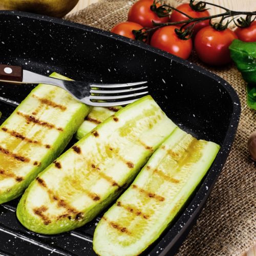Grilled Courgettes - Yorkshire Rapeseed Oil