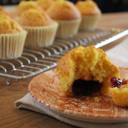 Almond & Jam Muffins