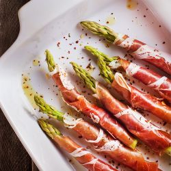 Roasted Asparagus with Parma Ham
