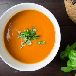 Hot and Spicy Carrot and Lentil Soup