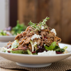 Warm Turkey, Cranberry & Goat's Cheese Salad