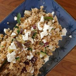 Greek Style Couscous Salad - Yorkshire Rapeseed Oil