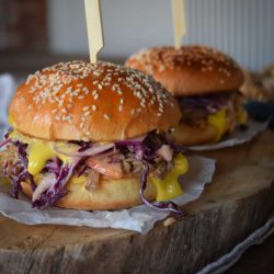 Yorkshire Rapeseed Oil Pulled Pork Buns with Apple & Fennel Slaw Recipe