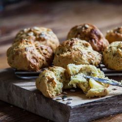 Lemon and Thyme Scones