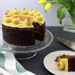 Easter Simnel Cake - Yorkshire Rapeseed Oil