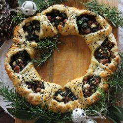 Cranberry & Yorkshire Fettle Christmas Wreath - Yorkshire Rapeseed Oil