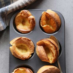 Yorkshire Rapeseed Oil Recipe Yorkshire Puddings in tin