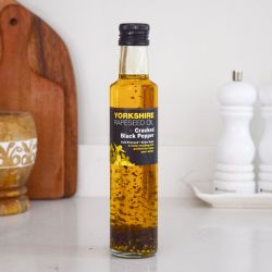 Yorkshire Rapeseed Oil with Cracked Black Pepper