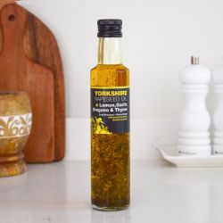 Yorkshire Rapeseed Oil with Lemon, Garlic, Oregano & Thyme