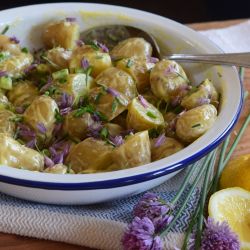 Yorkshire Rapeseed Oil Recipe for Potato Salad with Lemon