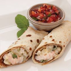 Savoury Prawn Pancakes