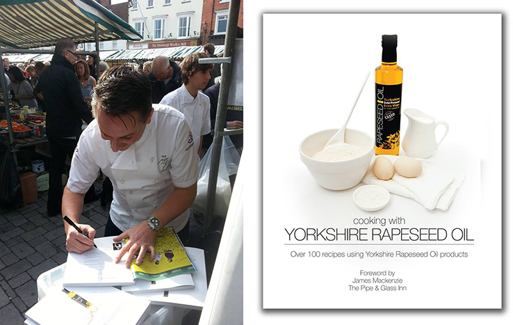 Cooking with Yorkshire Rapeseed Oil
