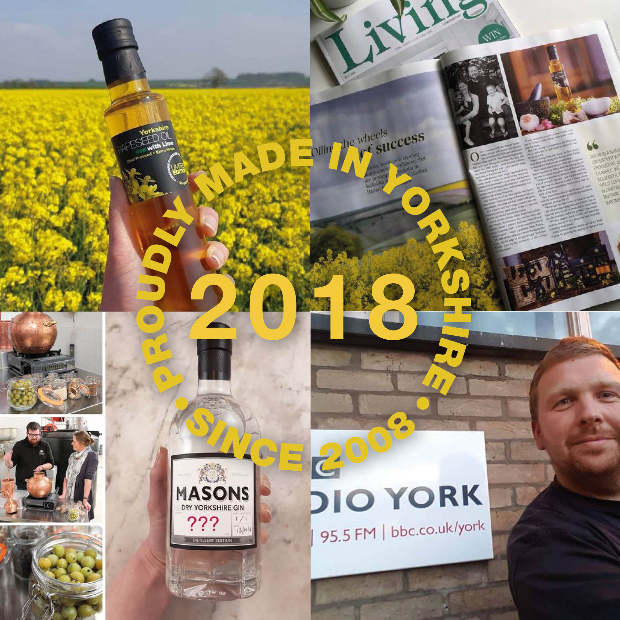 Yorkshire Rapeseed Oil History 2018