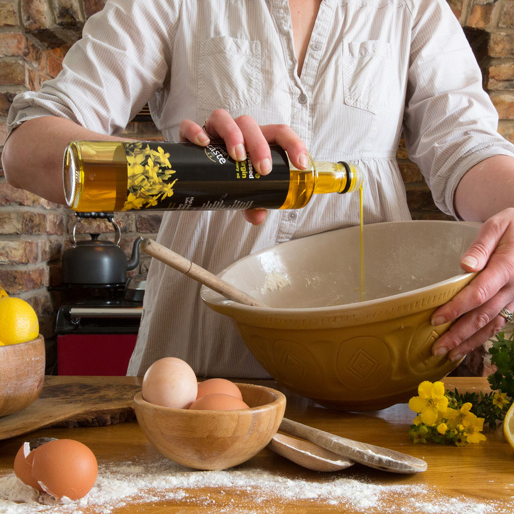 Baking with Yorkshire Rapeseed Oil