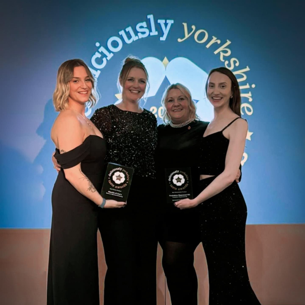 Yorkshire Rapeseed Oil team at Deliciously Yorkshire Awards Evening Yorkshire Rapeseed Oil team at Deliciously Yorkshire Awards Evening