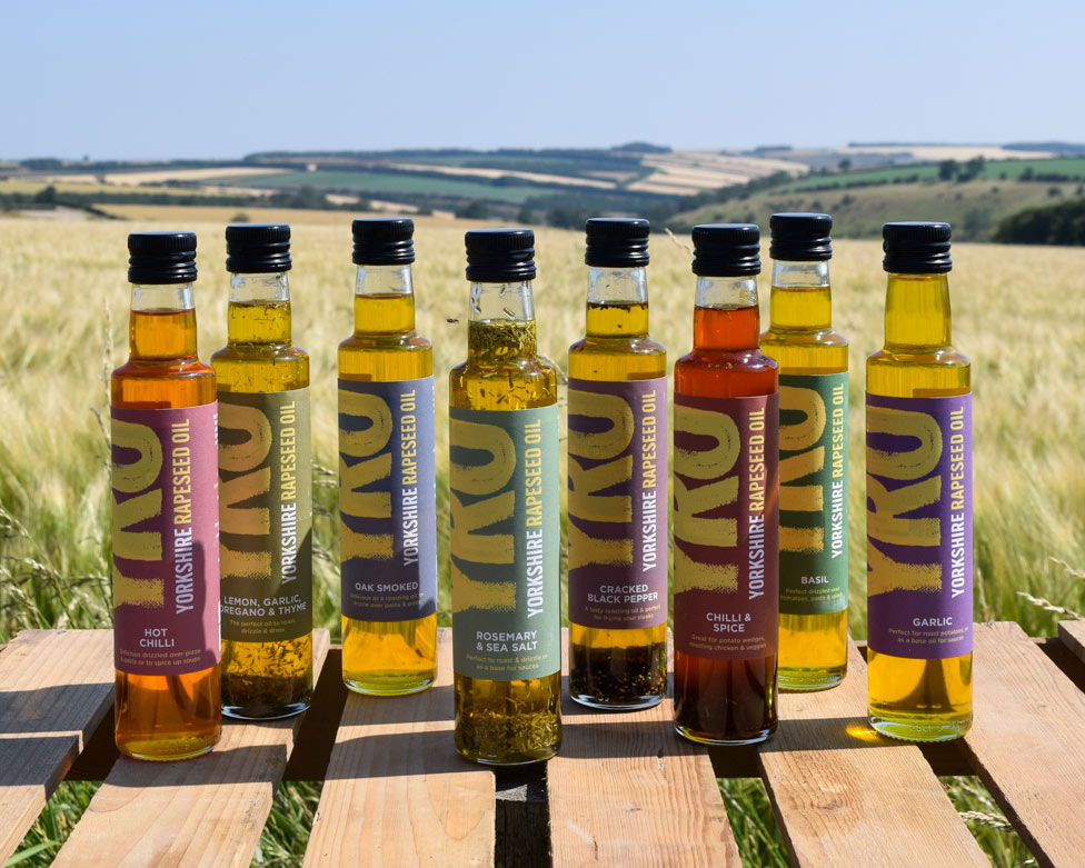Bottles with our new YRO Logo