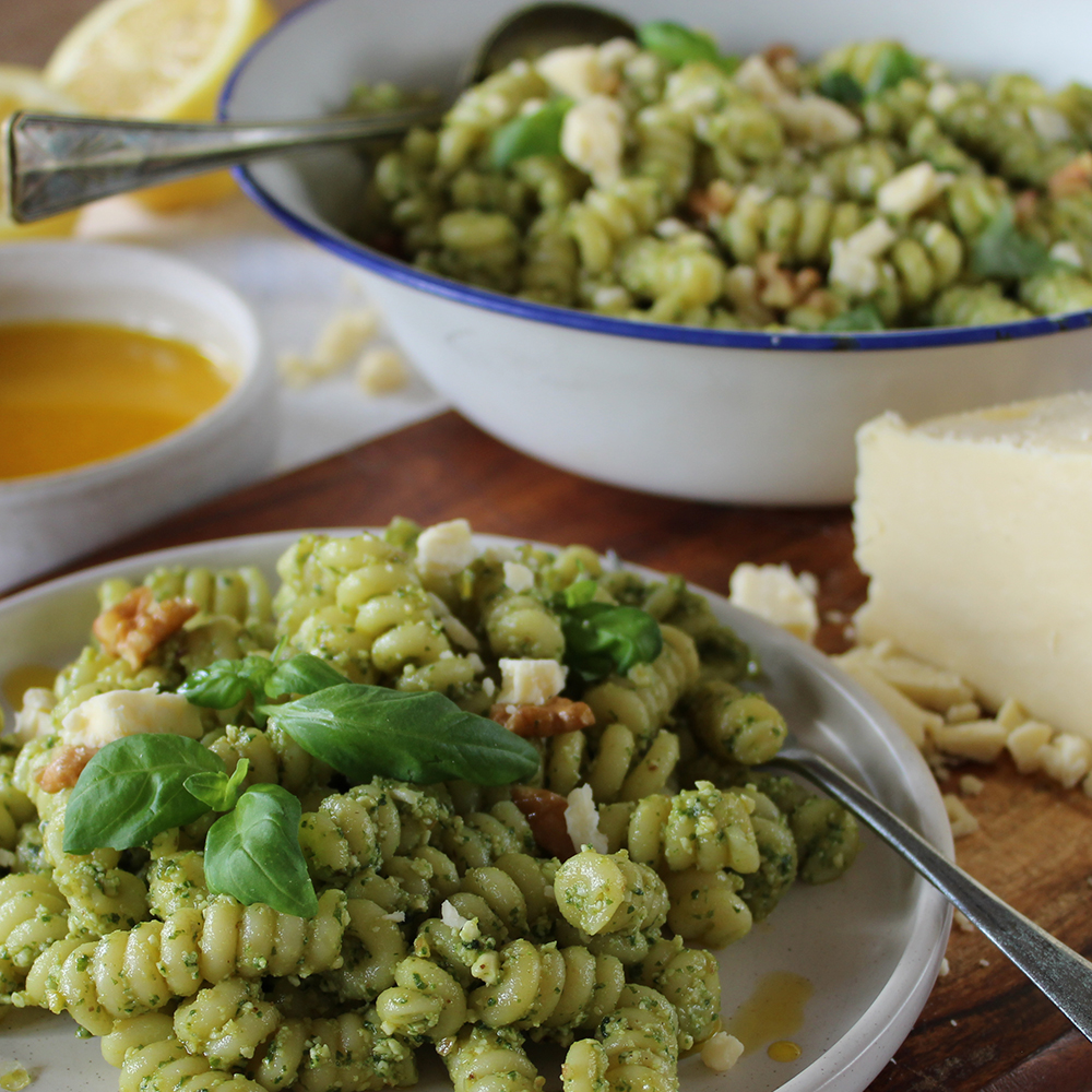 Wensleydale & Walnut Pesto Pasta