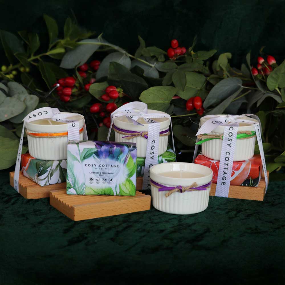Cosy Cottage Soap & Candle Bundle