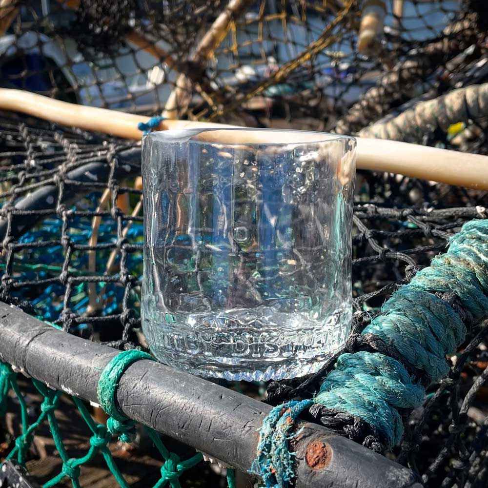 Whitby Gin Ammonite Tumbler Glass