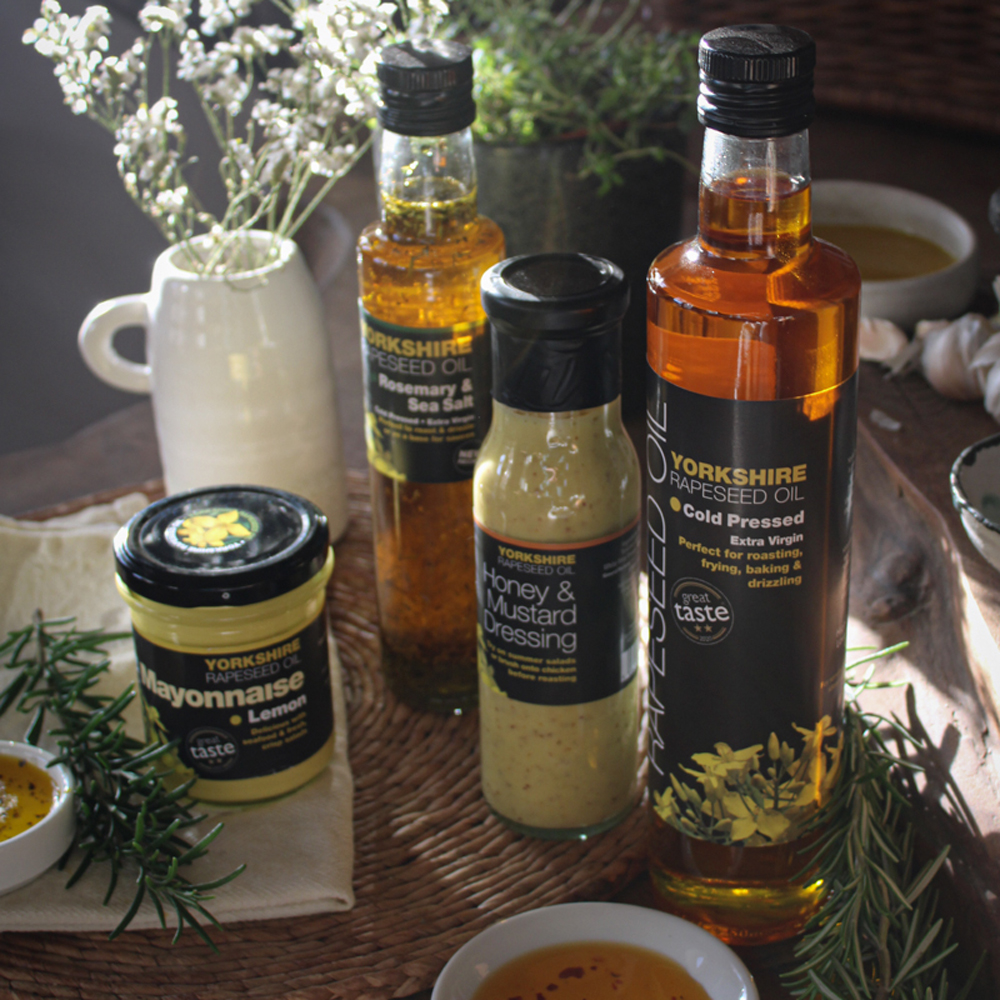 Our Yorkshire Rapeseed Oil Ranges