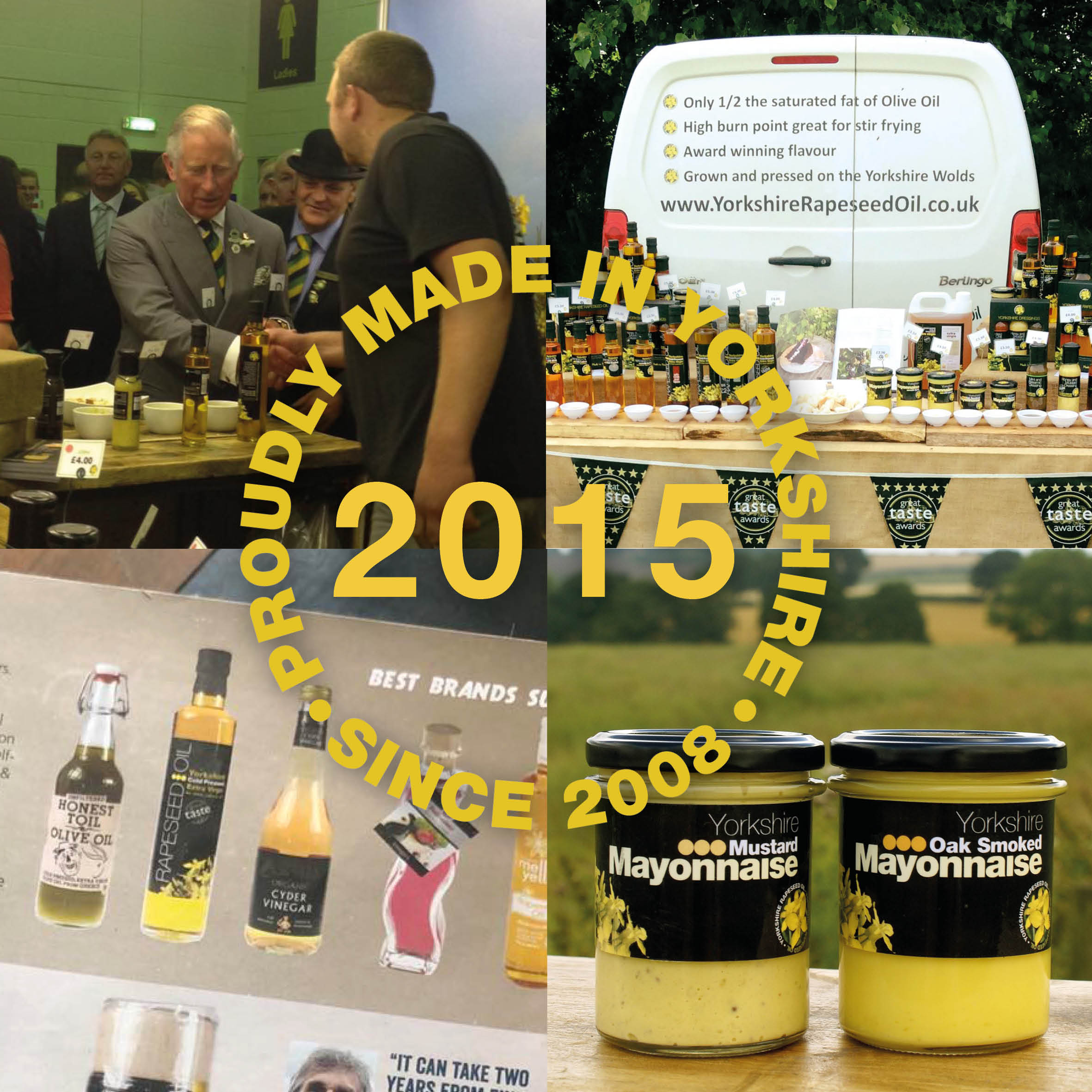 Yorkshire Rapeseed Oil History 2015 Yorkshire Rapeseed Oil History 2015